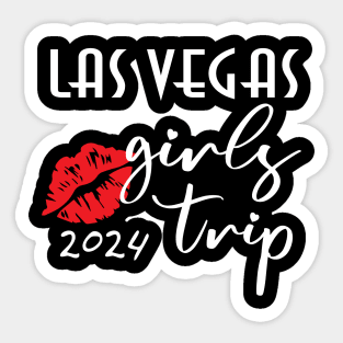 Las Vegas Girls Vacation trip 2024 Party Outfit Sticker